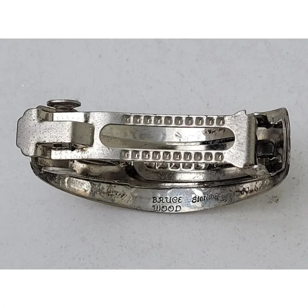 Bruce Wood Navajo Sterling Silver Barrette | 10.57 g | 2